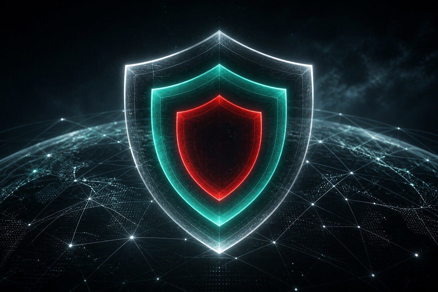 Concentric protection layers over a global digital network