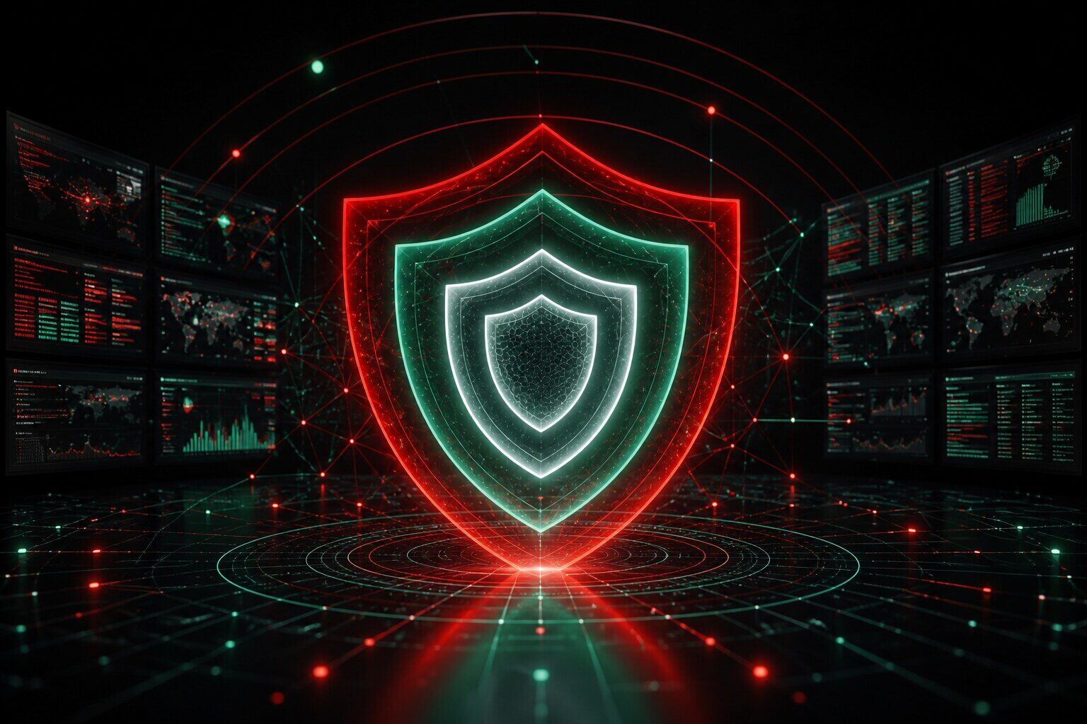 Layered cyber defence and security operations environment